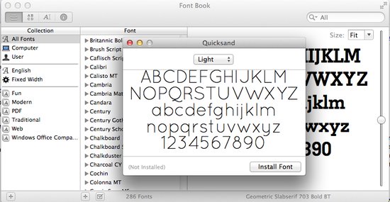 How to download a font to photoshop mac